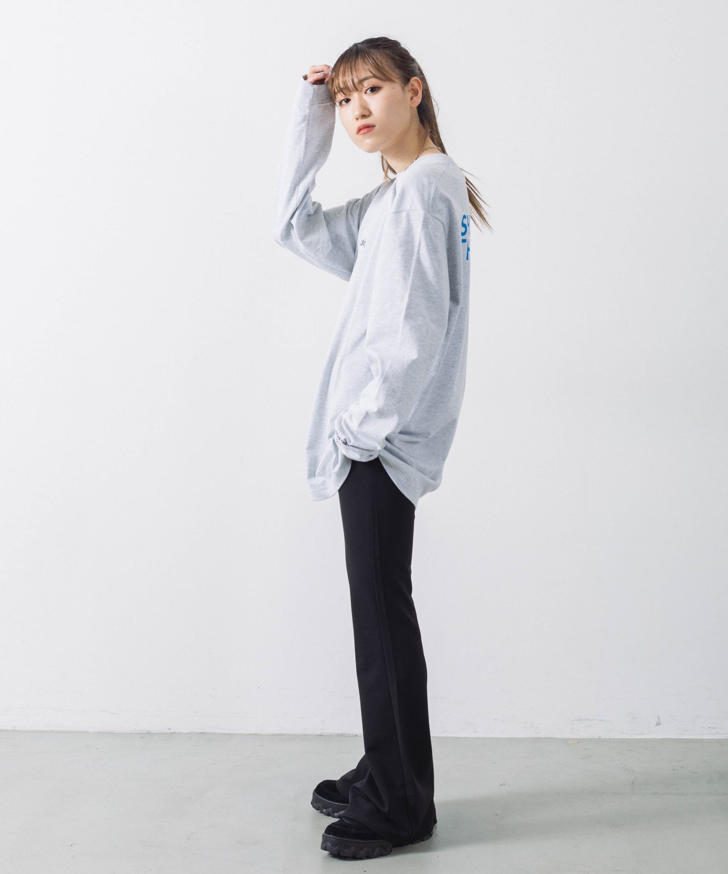 X-girl×WEリーグ×マイナビ仙台コラボ ロングTシャツ