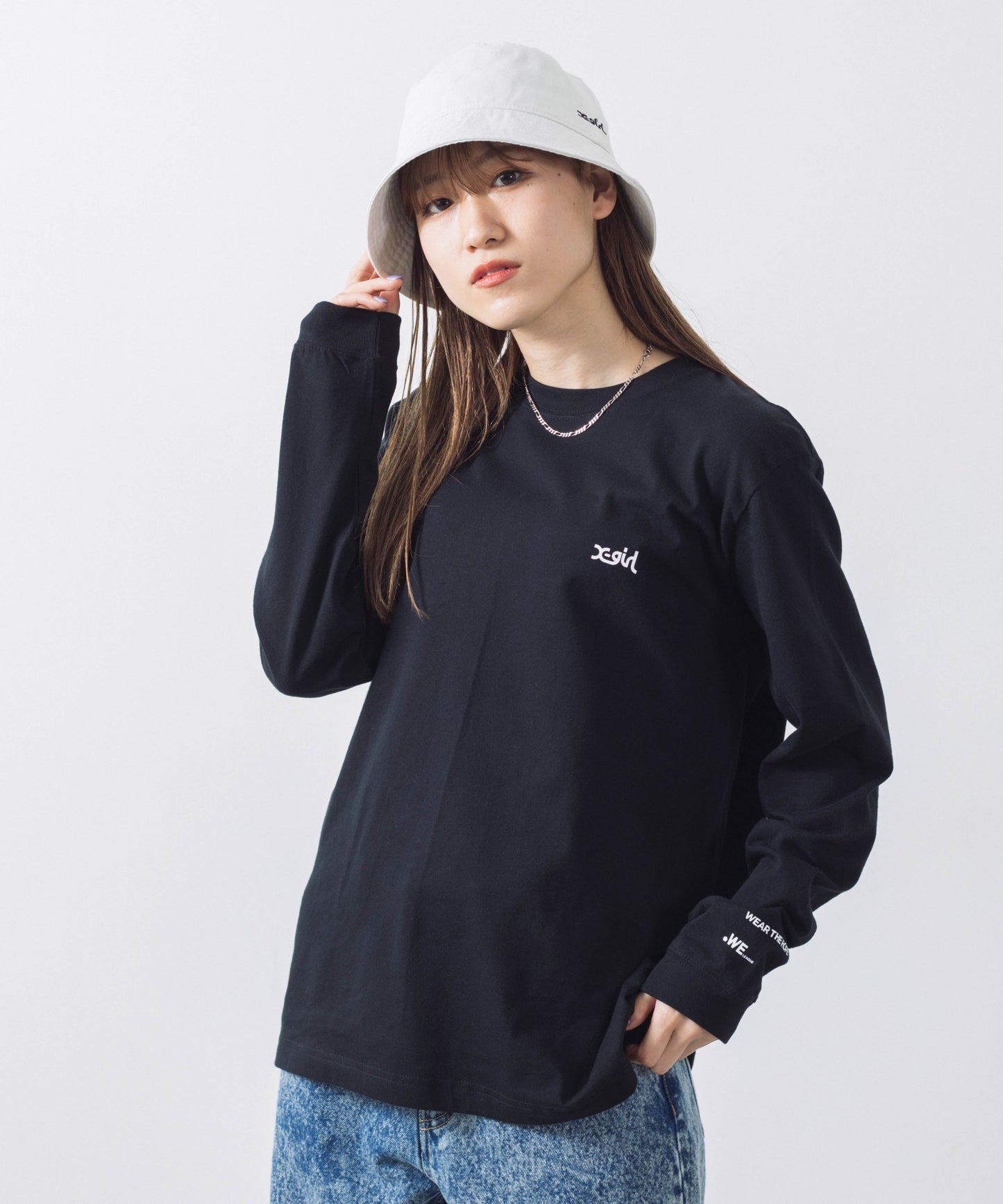 X-girl×WEリーグ×マイナビ仙台コラボ ロングTシャツ