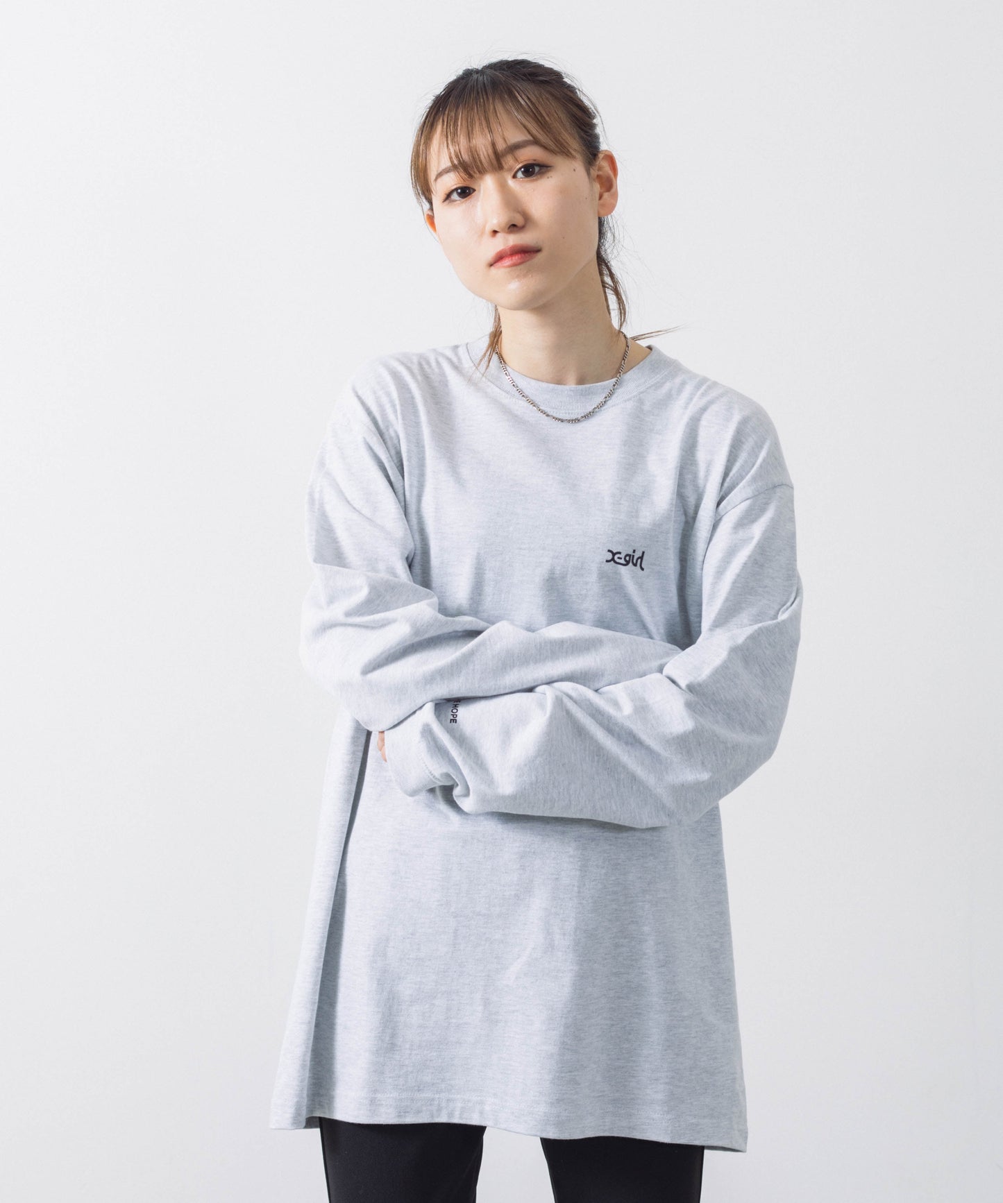 X-girl×WEリーグ×マイナビ仙台コラボ ロングTシャツ