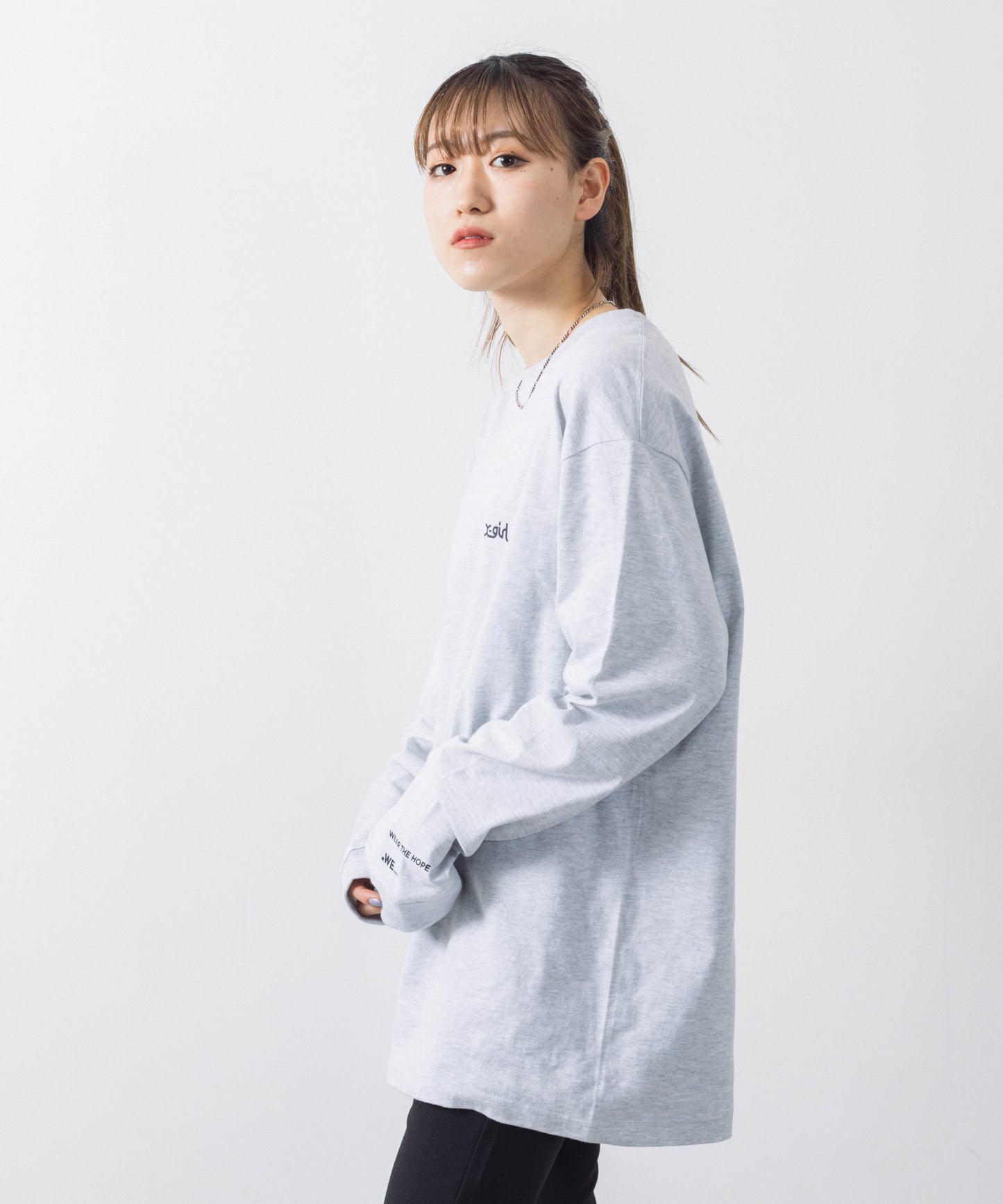 X-girl×WEリーグ×マイナビ仙台コラボ ロングTシャツ