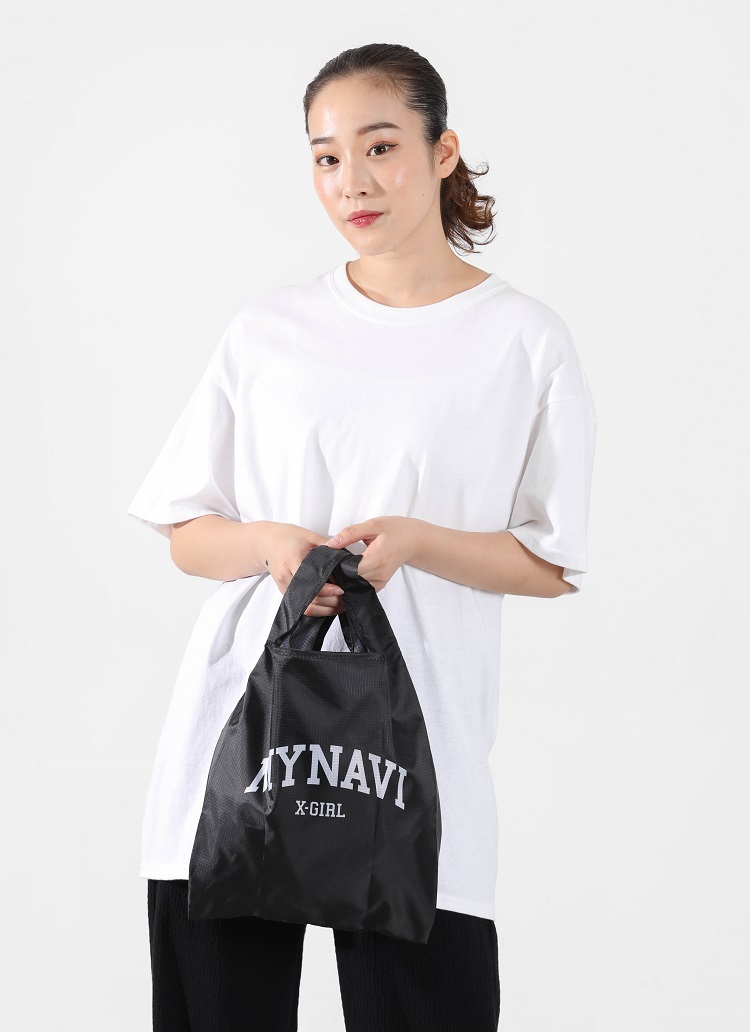 XGIRL マイナビ仙台レディース　グレー Sサイズ X-girl（エックスガール）の「WEリーグ|MAI S REUSABLE BAG